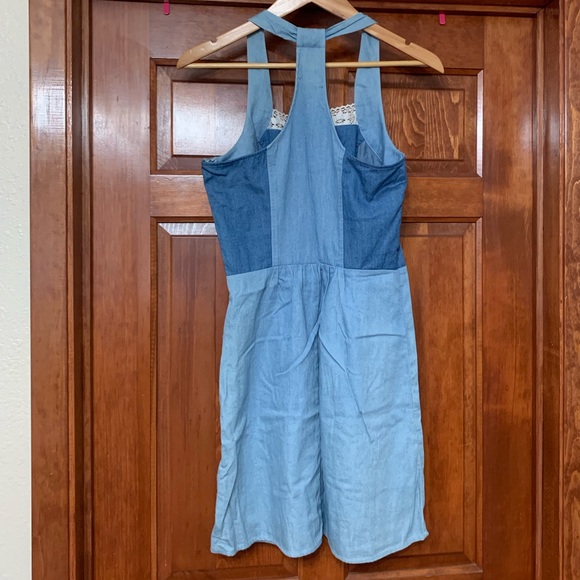 NWT I 🖤 Ronson Denim Mini Dress - Picture 4 of 8